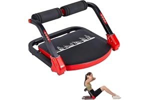 HOTSWEAT Ab Machine, Sit Up Exercise Equipment, Ab Workout Equipment with 3 Adjustable Resistance, Ab Trainer for Stomach Workout with 330 LBS Weight Capacity, Foldable Ab Crunch Machine for Home Gym