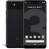 Google Pixel 3a XL, 64GB, Just Black - Locked to Verizon (Renewed)
