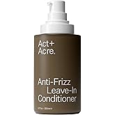 ACT+ ACRE, 2% Squalene Leave-In Conditioner, Anti-Frizz, Lightweight | Cold processed deeply nourishing formula, non-greasy, protects against damage, vegan &amp; cruelty-free