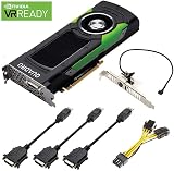PNY NVIDIA Quadro P6000 24GB VR Ready Graphics Card 250W Black view 7
