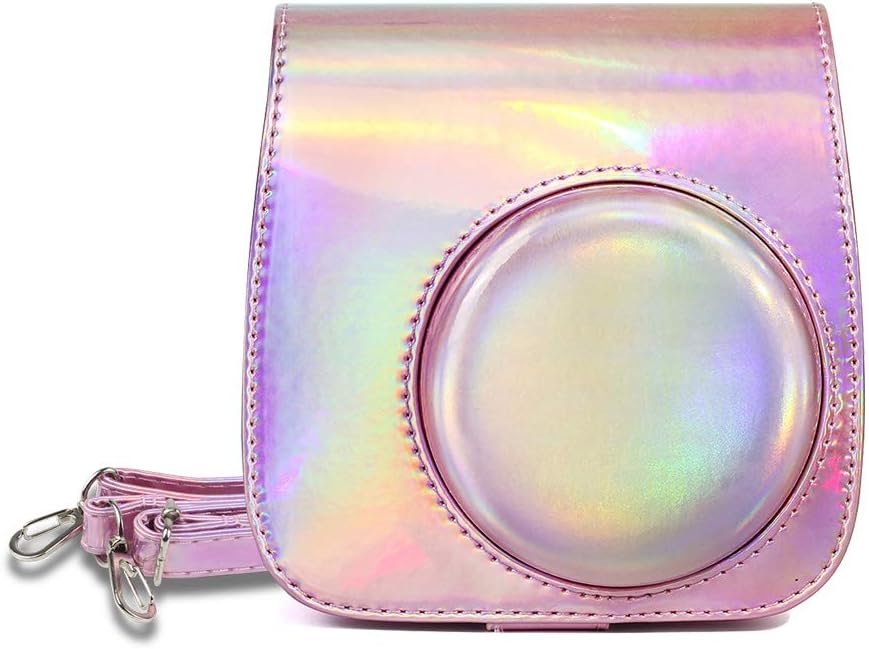 WOGOZAN Mini Camera Case Bag for Fujifilm Instax Mini 9 8 8+ instax case Premium PU Leather with Shoulder Strap