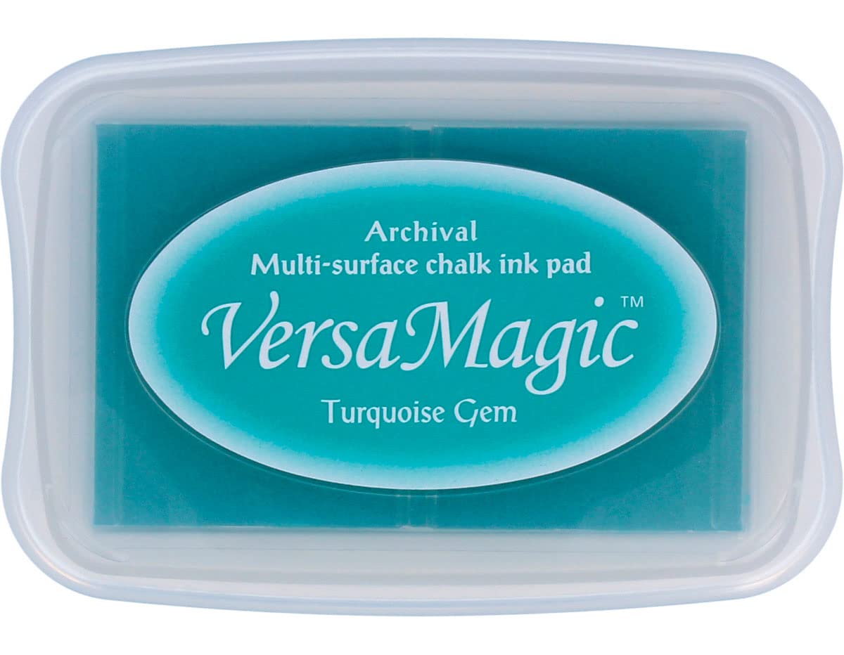 Tsukineko Versamagic Chalk-Finish Ink Pad - Turquoise — image 1