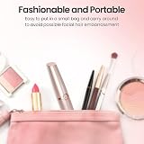 Vinmall Eyebrow Trimmer Women 5 Modes 4 Heads Gold 2 Portable view 6