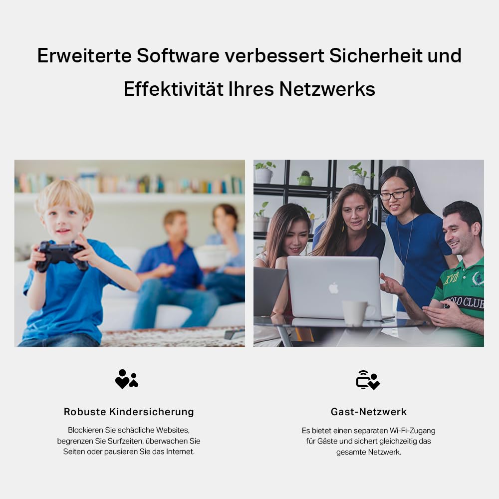 TP-Link TL-MR100 LTE Router, 4G Router Supports SIM Cards, 4G Cat4 up to 150 Mbps, WLAN 2.4GHz N300, 2 x 100 Mbps Ports, Plug and Play, up to 32 Devices, Child Control, Guest Network