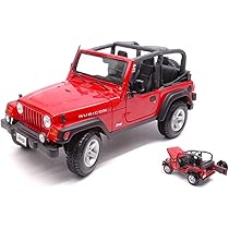 Amazon.com: MODELLINO in Scala COMPATIBILE CON Jeep Wrangler