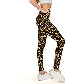 Leggings Depot Women's High Waisted Skull & Halloween Print Leggings