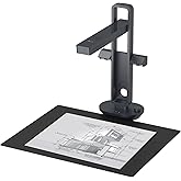 CZUR Aura Pro Book &amp; Document Scanner, Capture A3 &amp; A4 | Auto-Flatten &amp; Deskew Powered by AI Technology, Foldable &amp; Portable, Compatible with Windows &amp; macOS