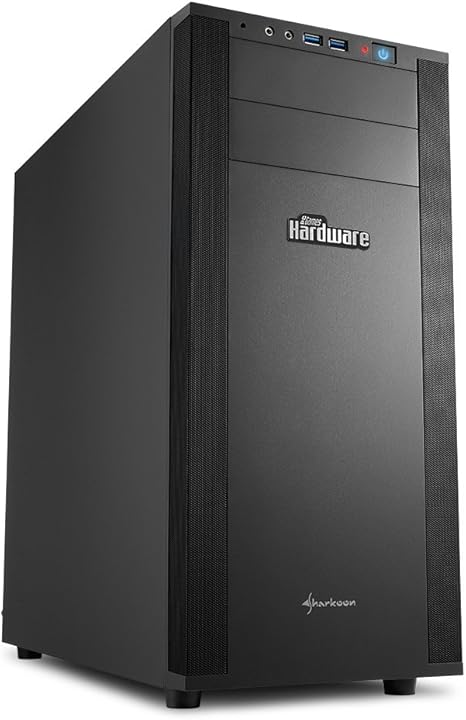 Sharkoon M25 Silent PCGH Carcasa de Ordenador Torre Negro: Amazon.es: Electrónica