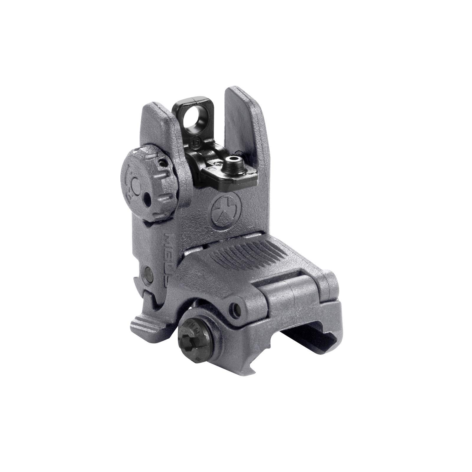 Magpul MBUS Flip-Up Backup Sights, Gray, Rear Sight Image