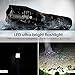 Akaho LED Tactical Flashlight, High Lumen Handheld Flashlight Zoomable, Water Resistant, Ultra Bright Tac light with 5 Light Modes For Outdoors Camping Emergency (2 Pack)