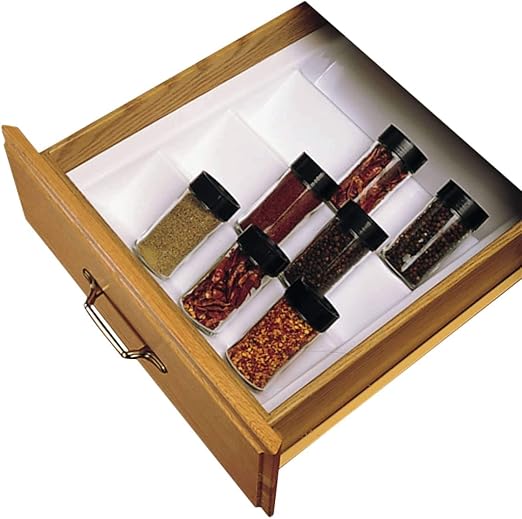 Amazon Com Rev A Shelf Spice Drawer Insert Organizers White