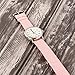 Clockwork Synergy - Perlon Watch Strap Braided Nylon Band (16mm, Pink)