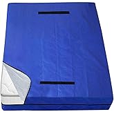 Mattress Bags for Moving and Storage,Waterproof Mattress Cover for Moving with Heavy Duty Handles, Strong Zipper, Reusable Mattress Storage Bag, Moving Supplies & Moving Bags,Twin XL Size,Blue