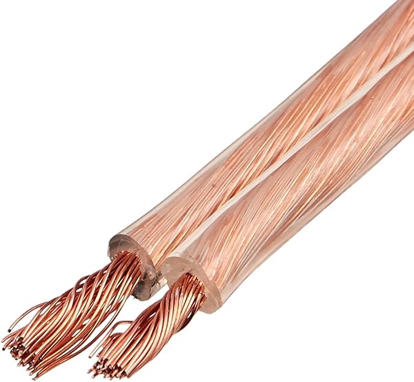 Amazonベーシック スピーカーケーブル 14ゲージ 15m 撚線