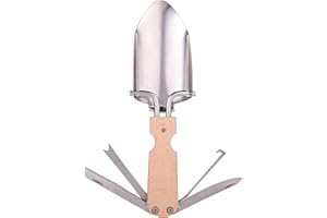 Kikkerland CD518 Pocket Trowel Multi Tool, Beige