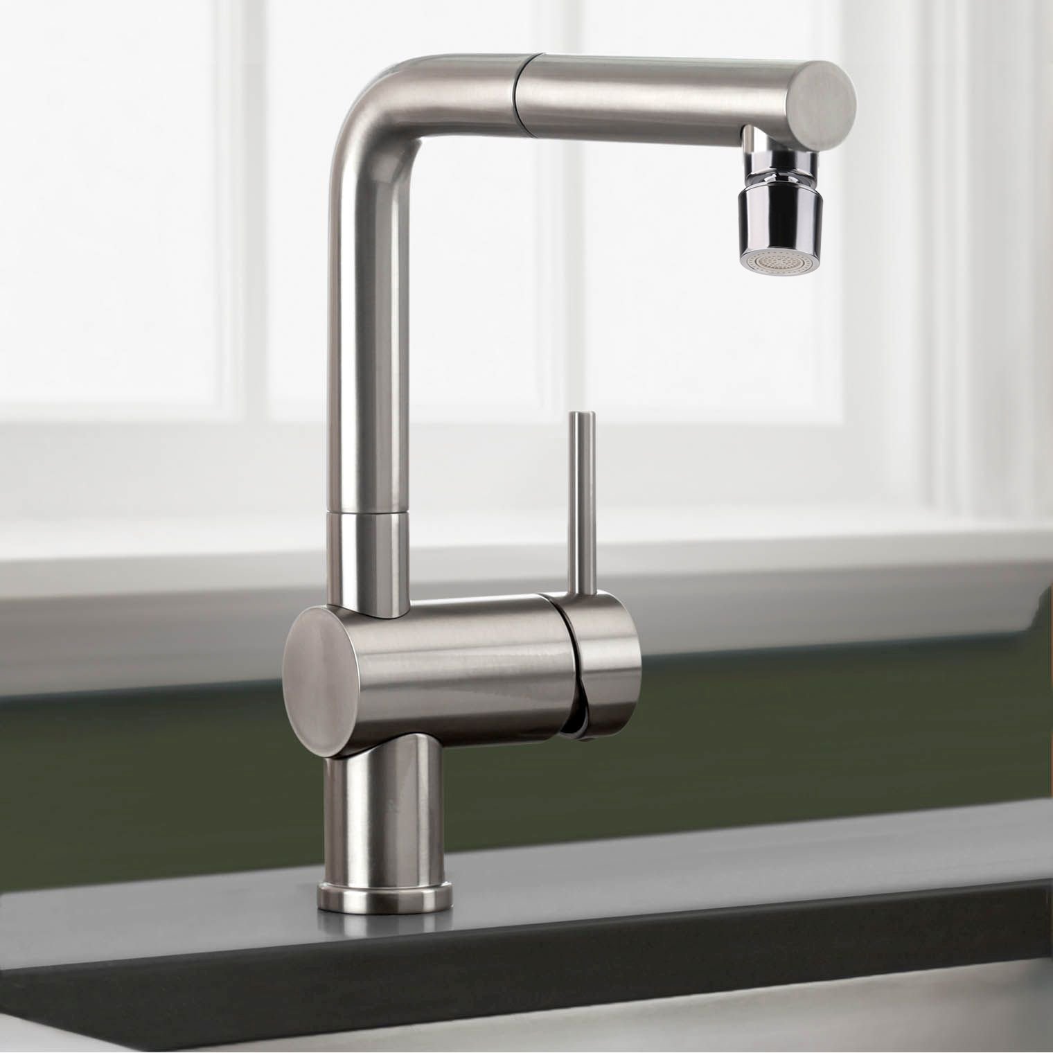 Faucet water nozzle accessories water foaming device two function filter filter net out water nozzle foamed device