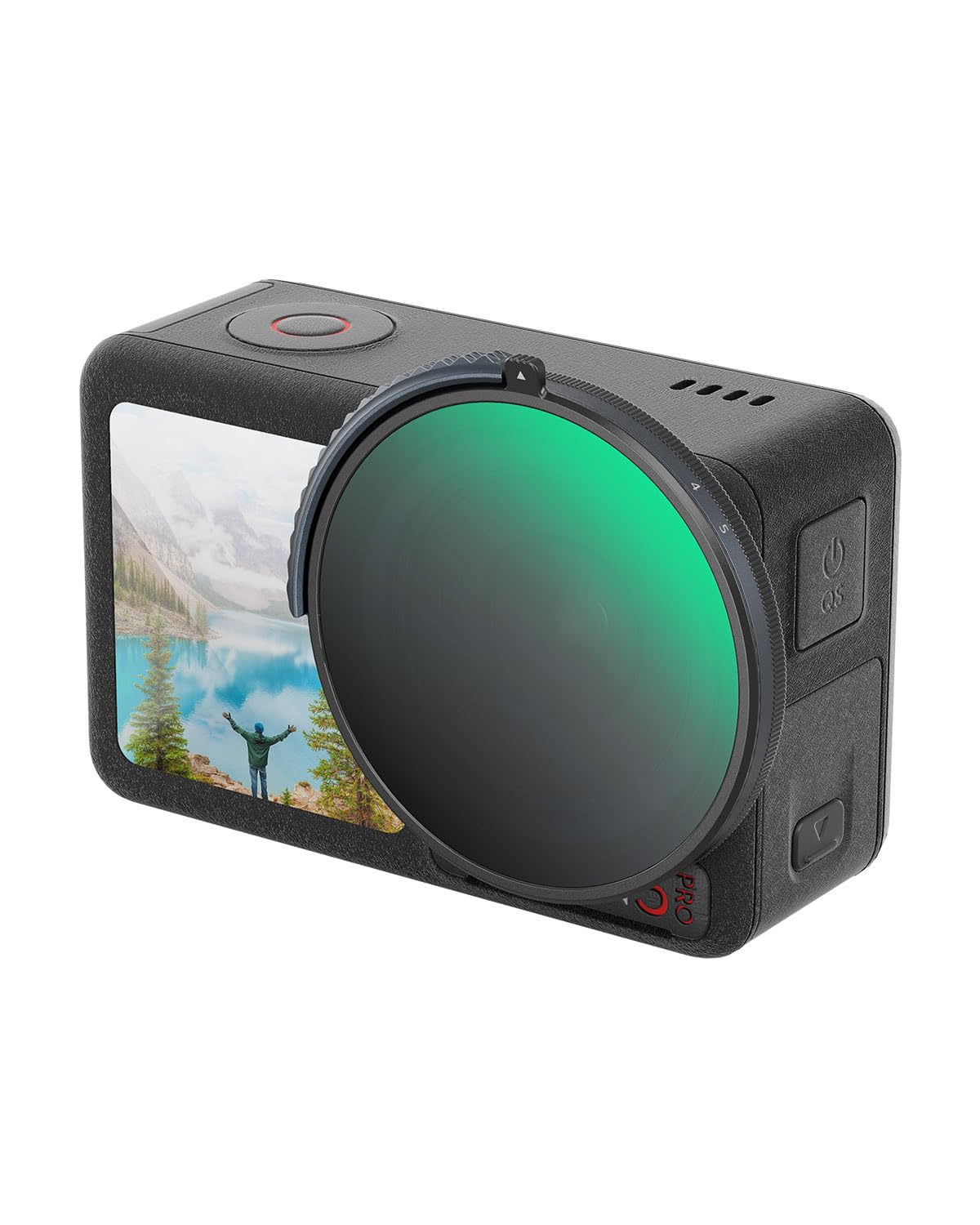 Photo 1 of SmallRig CPL & VND 3-5 Filter for DJI Osmo Action 4, Combining ND8, ND16, ND32, CPL Fiter into One, Neutral Density Polarizing Filters Accessories, Multicoated HD Optical Glass