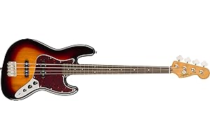 FENDER Squier Classic Vibe 60s Jazz Bass, 3-Color Sunburst, Laurel Fingerboard