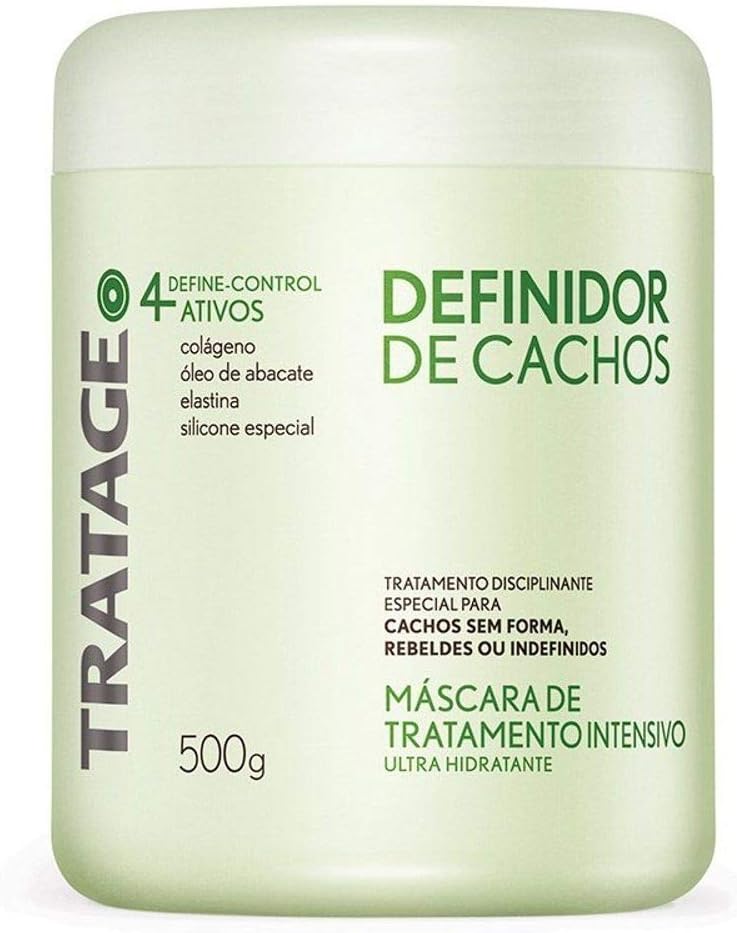 Linha Tratage (Definidor de Cachos) Capicilin - Mascara de Tratamento Intensivo 500 Gr - (Capicilin Tratage (Curl Definition) Collection - Intensive Treatment Mask Net 17.63 Oz)