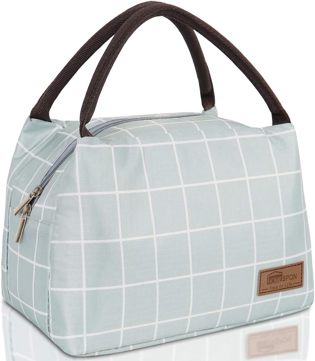 HOMESPON Lunch Bag Cute Cool Bag for Lunch Boxes Waterproof Fabric