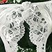 Sexy Women Girls Lingerie Thongs Adorable V-String Panties Lingerie Low-Rise Intimates Lace Charming G-String Underwear Sleepwear (White)