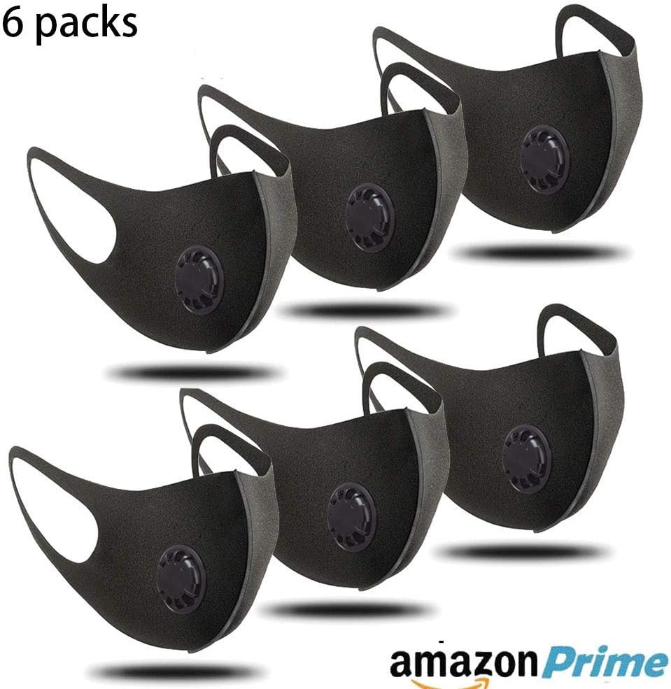 Mask for air pollution 6 packs
