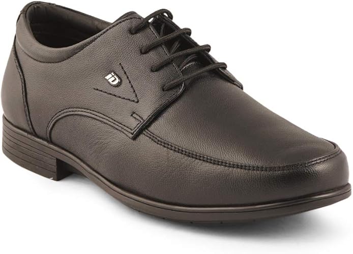 ID Men's Genuine Leather Formal Shoes (Black) Amazon.in Shoes & Handbags