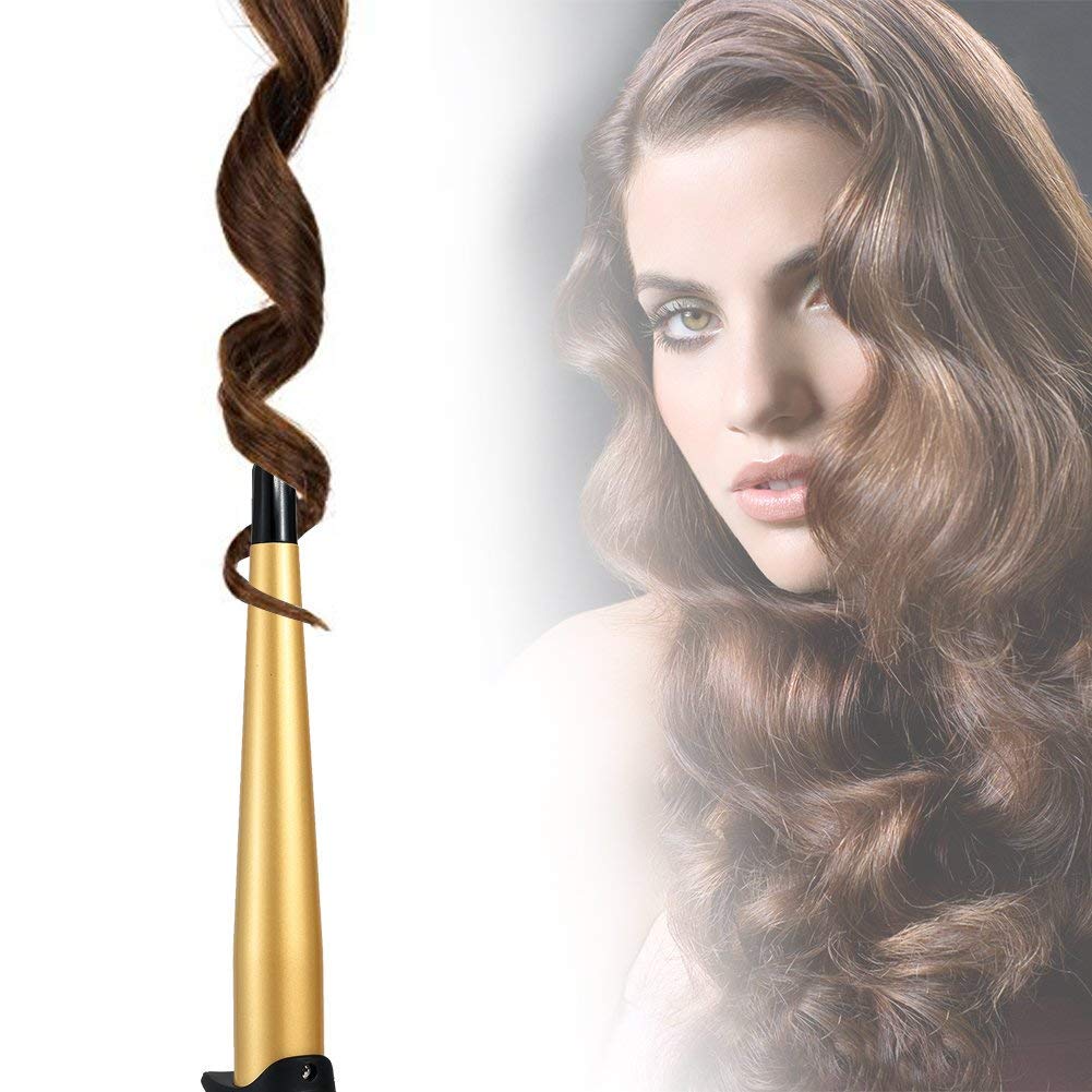 Curling Tongs Professional Dual Voltage Ceramic Curling Iron
