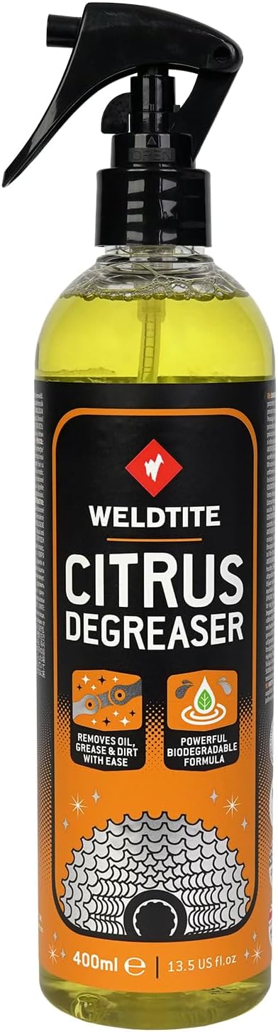 WELDTITE Citrus Degreaser Spray 400 ml - Powerful Cleaning for Bike Components