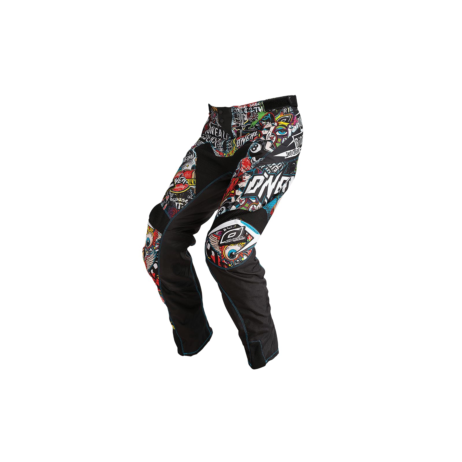 O'Neal Men's Oneal Mayhem Lite - Pantalón Largo Hombre - Negro Talla 38 2019 Pants, Black/Multi, 38