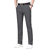 ESSYSHE Men’s Slim Fit Chino Pants Stretch Casual Khaki Pants for Men