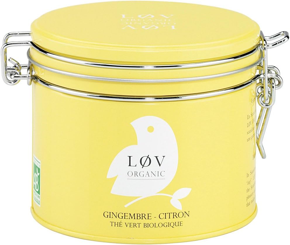 Lov Organic GingerLemon Organic Green Tea Amazon.co.uk Grocery