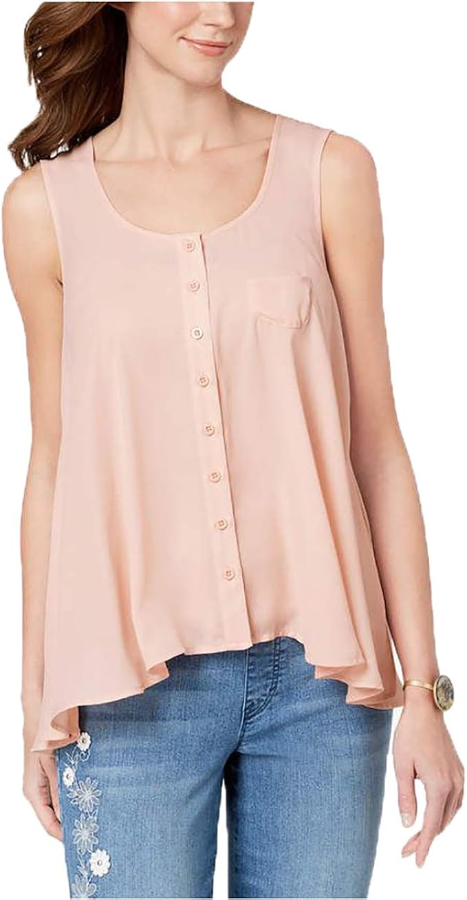 ladies sleeveless swing tops