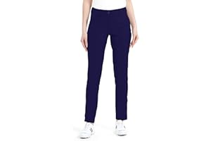 Lesmart Womens Pants Golf Stretch Lightweight Breathable Quick Dry Work Ladies Golf Pants with Pockets