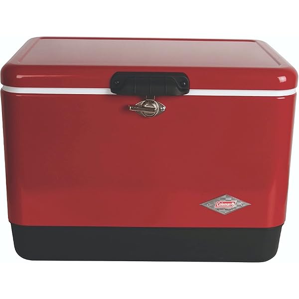 【返品送料無料】 LUXS Yahoo 店Coleman Ice Chest Reunion 54 Quart Steel Belted