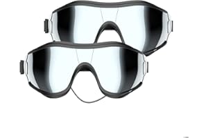 NVTED Dog Sunglasses and Goggles - UV, Wind, Dust, and Fog Protection Pet Eyewear With Adjustable Strap for Medium or Large D