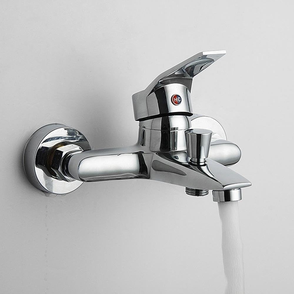 SAEJJ-Premium antifreeze copper bathtub faucet, hot and cold Frost crack prevention of explosion-proof, open shower faucets