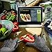 Nuovoware Cut Resistant Gloves, High Performance Food Grade Level 5 Protection Gloves for Home & Kitchen Work Safety, Hands Protector, EN388 Certified, 1 Pair(Medium Size)