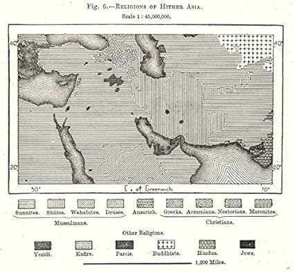 Amazoncom Religions Of Hither Asia Middle East Sketch
