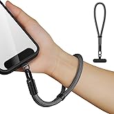 HAKUKU Correa de Mano para Muñeca Ajustable, Strap para Celular con Rotación de 360°, Cordón Antirrobo y Antipérdida Cordón d