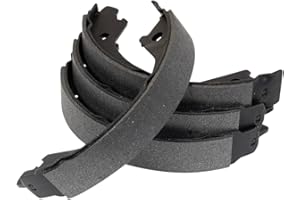 AM AUTOPARTS Rear Parking Brake Shoe Set Compatible with 2007-2011 Hyundai Elantra 2007-2010 Sonata 2005-2009 Tucson Kia Optima 2005-2010 Sportage
