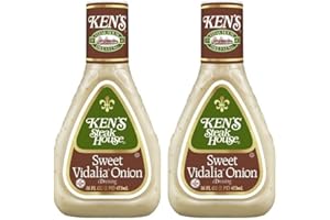 Ken's Steak House Sweet Vidalia Onion Dressing 16oz Bottle (Pack of 2) by Ken's Steak House