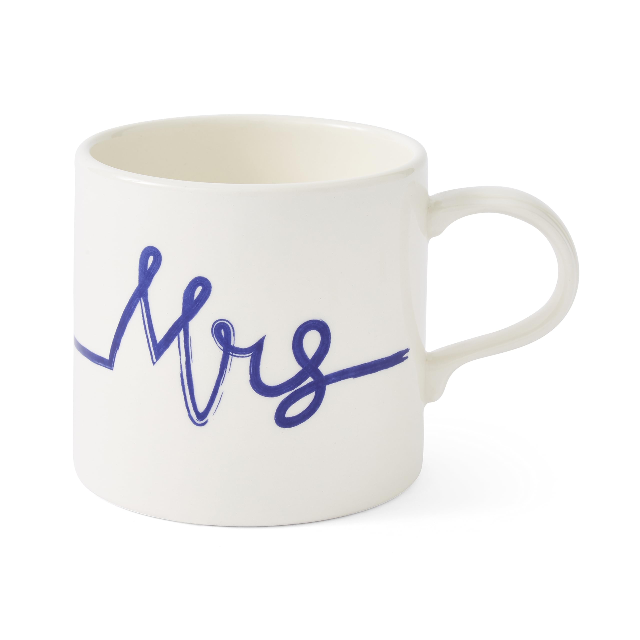 Portmeirion Mug Meirion Blue & White Mrs Single Mug