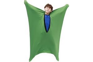 SANHO Dynamic Movement Sensory Sox - Updated Version, Small, 3-5 Years, 40" L x 27" W Green