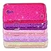 Eco-Fused Case Bundle for Samsung Galaxy S4 Mini (I9195) Including 5 Bling Glitter Covers / 4 Stylus Pens / 2 Screen Protectors/Opening Tool/Microfiber Cleaning Cloth Included