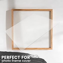 CALPALMY (4-Pack) 12x16" Clear Acrylic Sheet