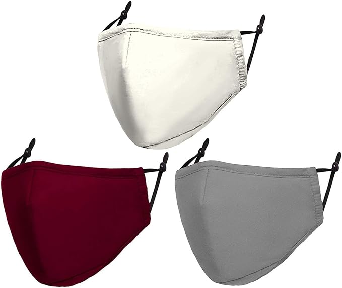 Face Masks Designer Face Masks 3Layer Design Plain Face