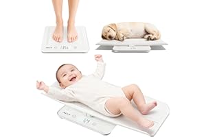 ACCT Baby Scale, Multifunctional Baby Weight Scale, Pet Scale for Puppy, Cat, Adult Scale Up to 330lbs, Accurate Digital Scal