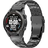 synsing No Tool Needed 22mm Titanium Band Compatible for Tactix 8 47mm/Fenix 8 47mm/7/6 Pro/Forerunner 965,26mm Metal Quick Fit WatchBand for Tactix 8 51mm/Instinct 3 50mm/Fenix 8 51mm/7X Pro/6X Pro