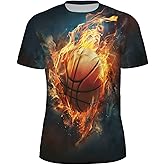 3D Pattern Print T-Shirt with Breathable Cool Lightweight Flexible Easy to Match Diverse and Stylish Casual Wear